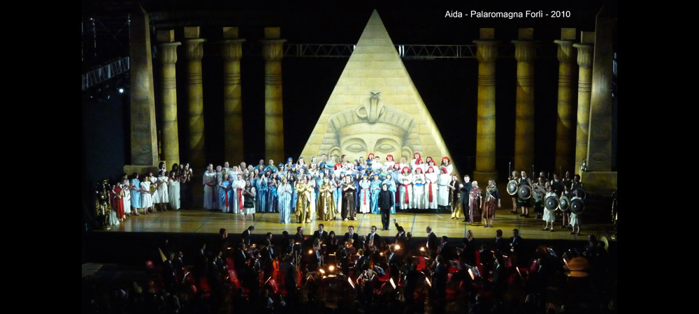 Palaromagna Forlì - Opera lirica Aida 2010